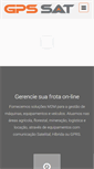 Mobile Screenshot of gpssat.com.br